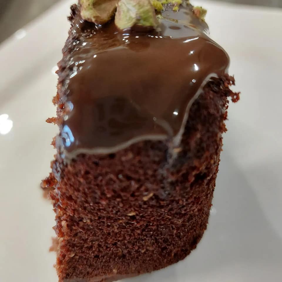 συνταγή-για-σοκολατένιο κέικ-χωρίς ζάχαρη-