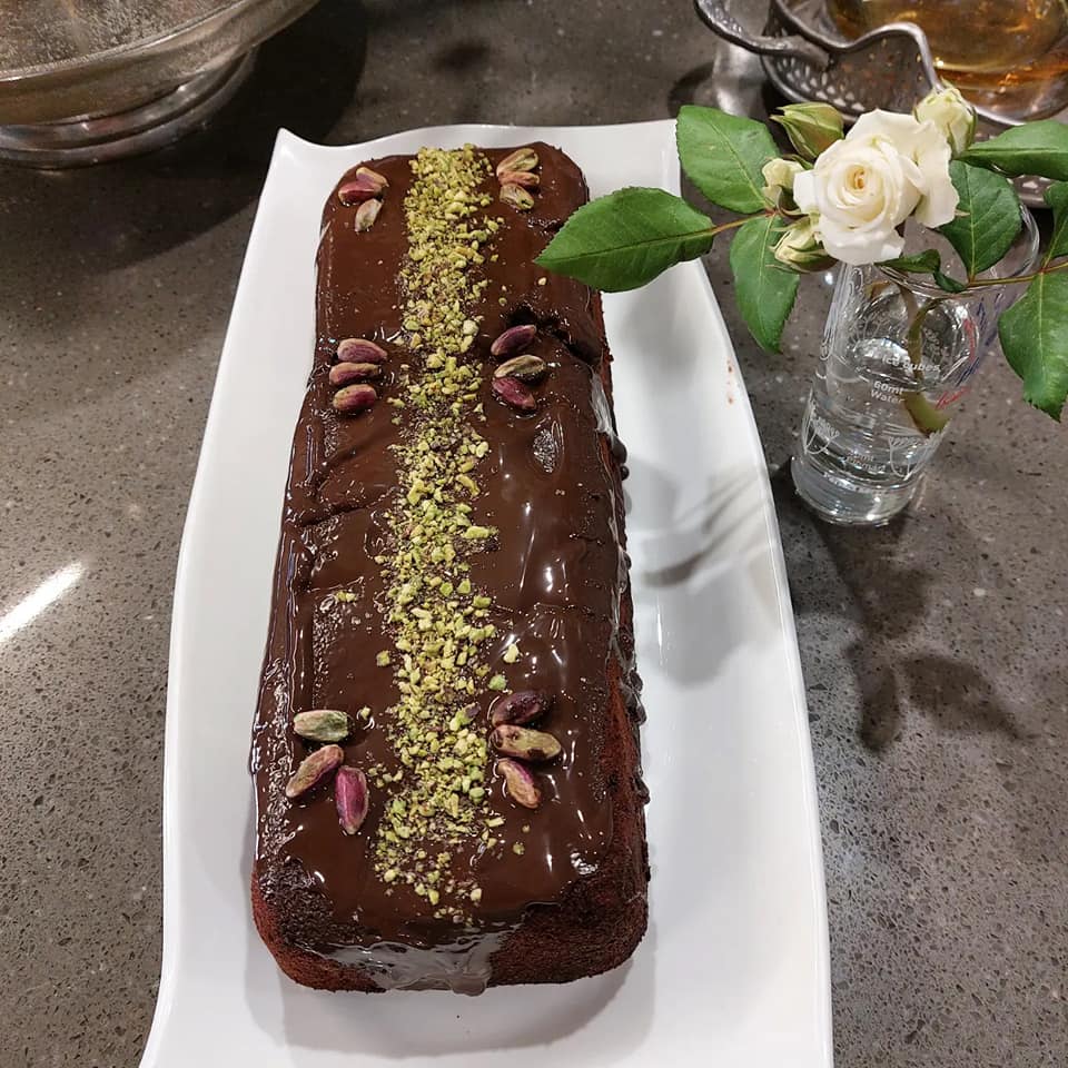 συνταγή-για-σοκολατένιο κέικ-χωρίς ζάχαρη-