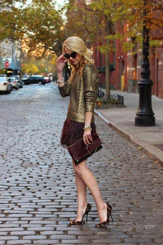 ρούχα-με-γκλίτερ-τον-Χειμώνα 2022 2023-τάσεις-ιδέες-