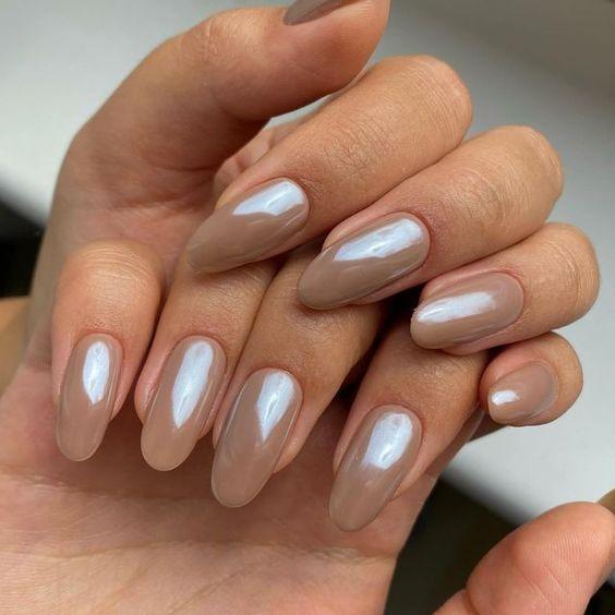 Glazed donut nails-με-rainbow σκόνη-ιδέες- Glazed donut nails-με-rainbow σκόνη-ιδέες-