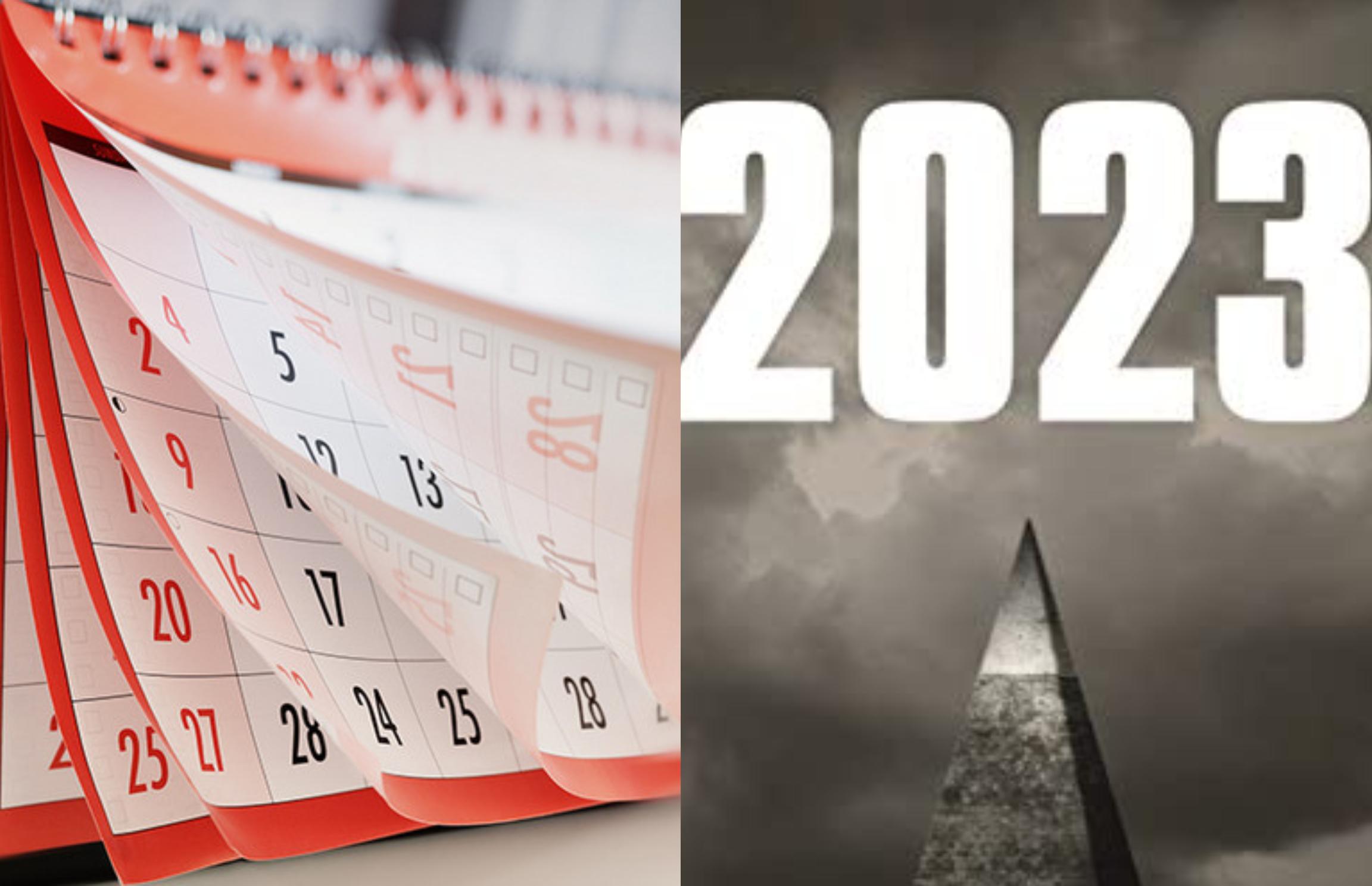 Αργίες 2023: Πότε πέφτουν και ποια τα τριήμερα του 2023