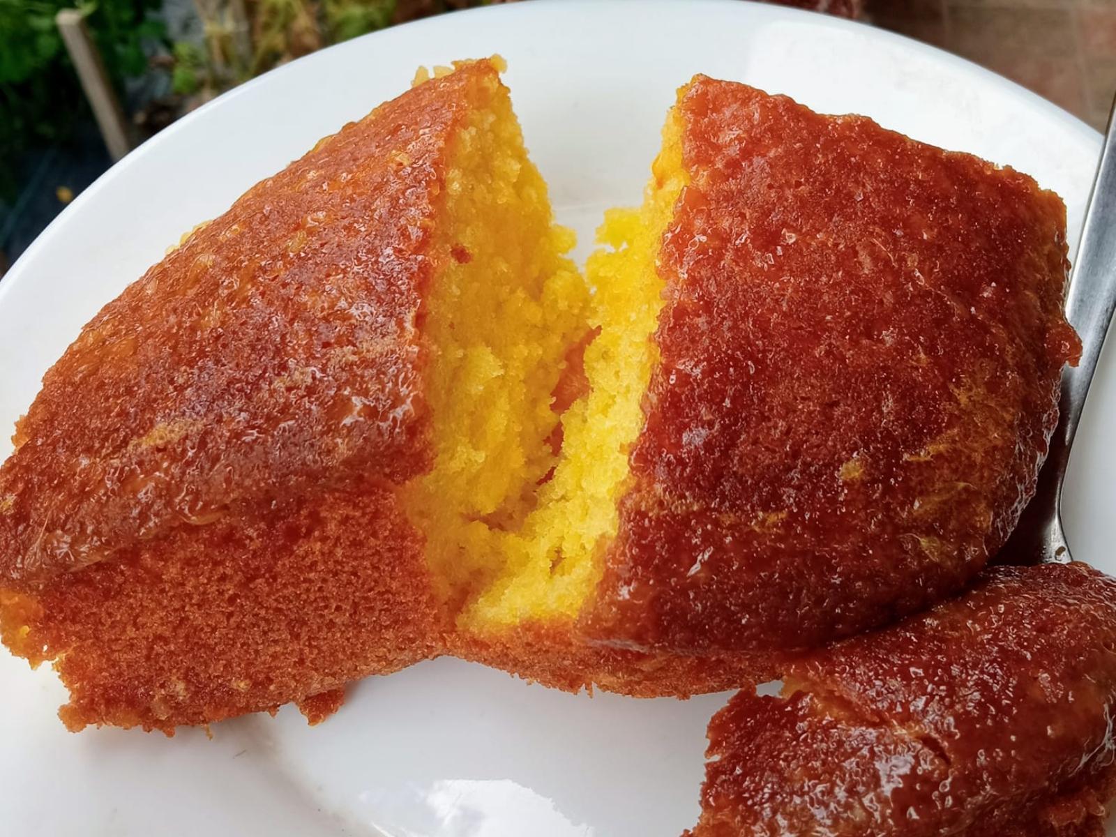 σιροπιαστό-κέικ πορτοκάλι-συνταγή-