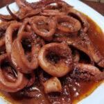 Θράψαλα με ούζο και πάστα ελιάς