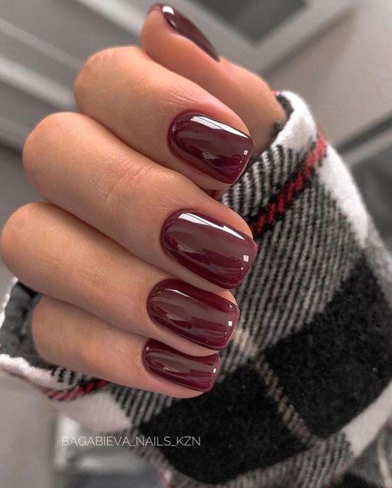 μπορντό-κοντά νύχια-ιδέες-