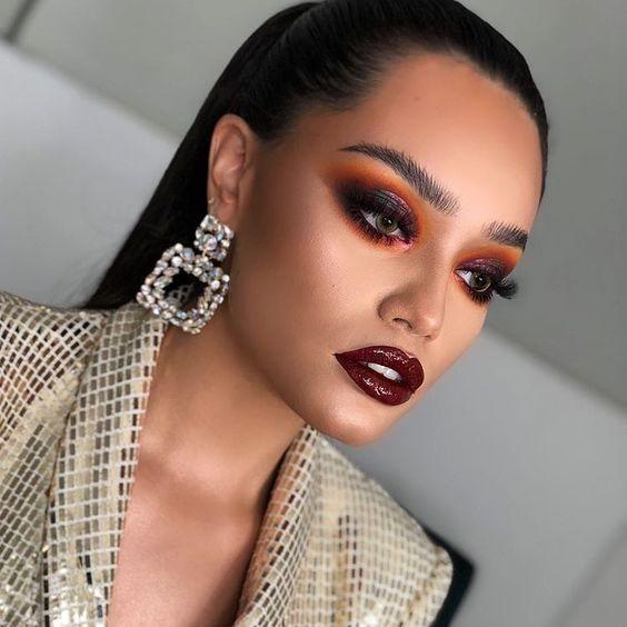 σκούρο-μπορντό-lipgloss-ιδέες-για-μακιγιάζ-