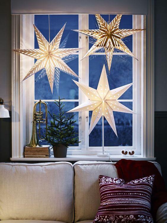 χριστουγεννιάτικη διακόσμηση-στα-παράθυρα-τάσεις-στην-Χριστουγεννιάτικη διακόσμηση-Χριστούγεννα 2022 2023-