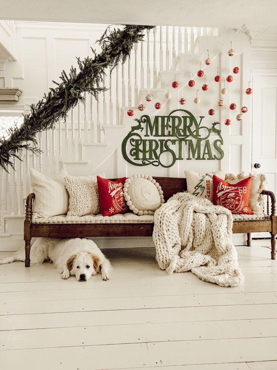 χριστουγεννιάτικη διακόσμηση-στο-τοίχο-τάσεις-στην-Χριστουγεννιάτικη διακόσμηση-Χριστούγεννα 2022 2023-