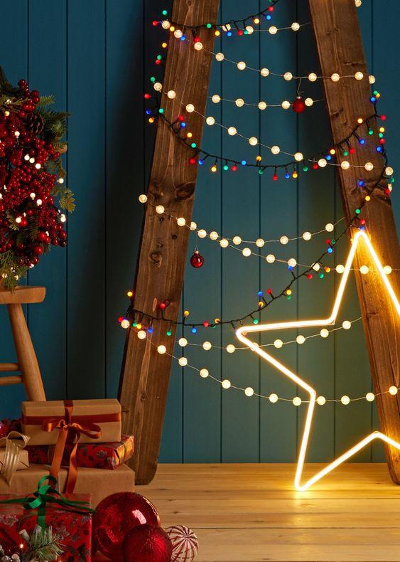 χριστουγεννιάτικα φωτάκια-led-τάσεις-στην-Χριστουγεννιάτικη διακόσμηση-Χριστούγεννα 2022 2023-