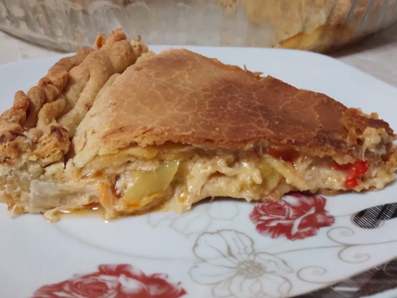 Κοτόπιτα -με -κρατσανιστό- φύλλο- Κοτόπιτα -με -κρατσανιστό- φύλλο-