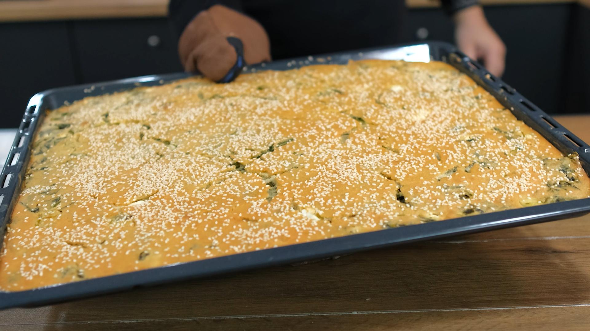 Σπανακοτυρόπιτα- χωρίς -φύλλο- για- το -σχολείο- Σπανακοτυρόπιτα- χωρίς -φύλλο- για- το -σχολείο-