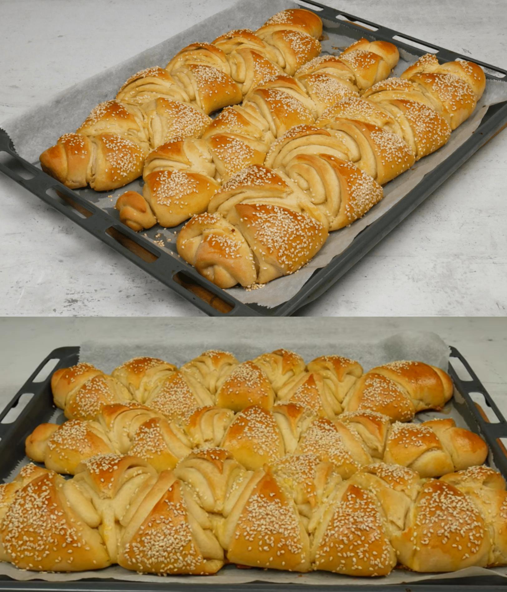 Εύκολα τρίγωνα ψωμάκια για το ταπεράκι του σχολείου