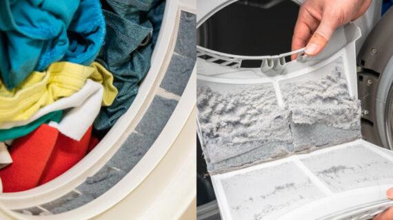 Στεγνωτήριο ρούχων: Πως να το καθαρίσετε από χνούδια και οσμές