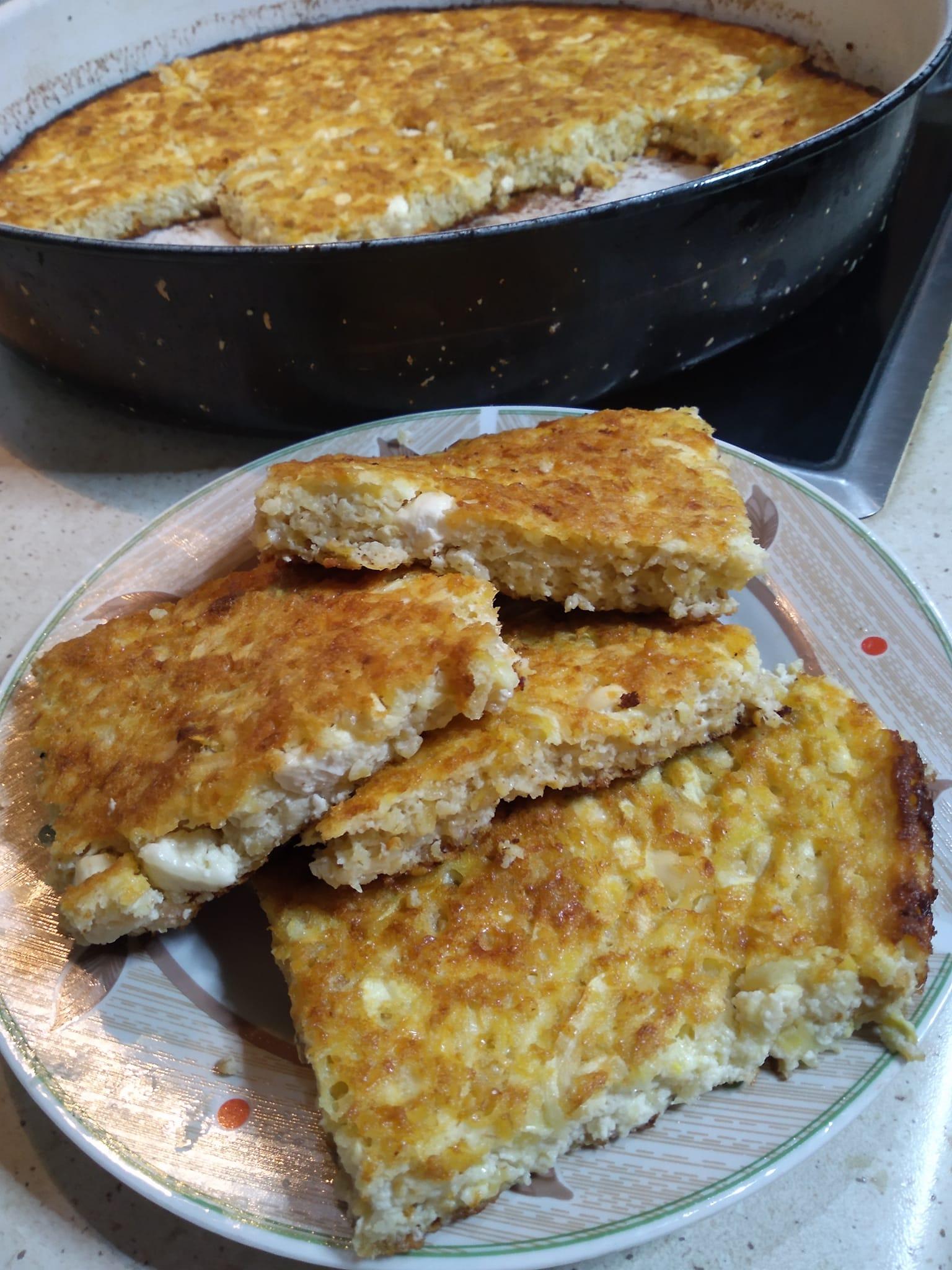 συνταγή-για-τραχανόπιτα-χωρίς φύλλο-