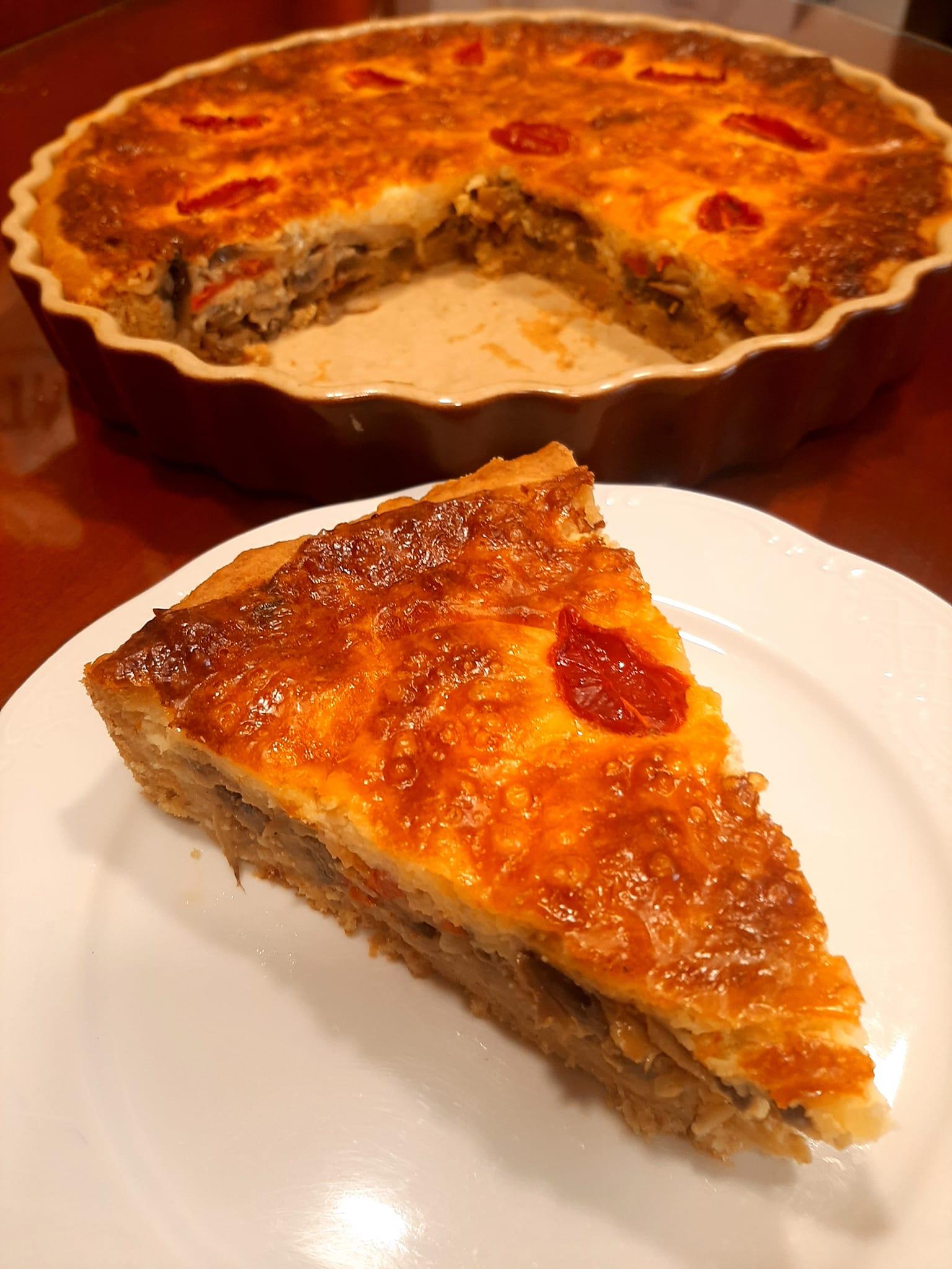 Τάρτα-με μανιτάρια-συνταγή-