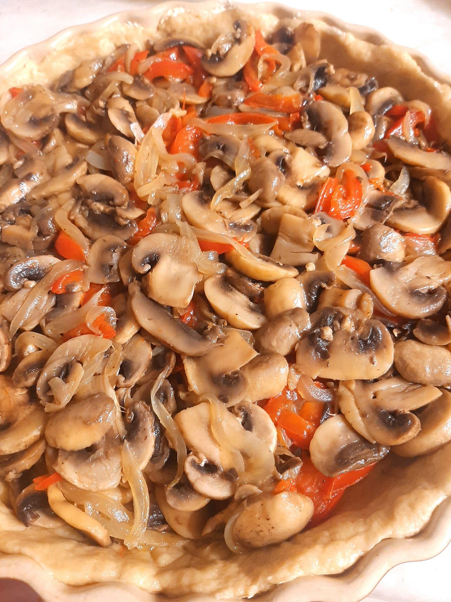 Τάρτα-με μανιτάρια-συνταγή-