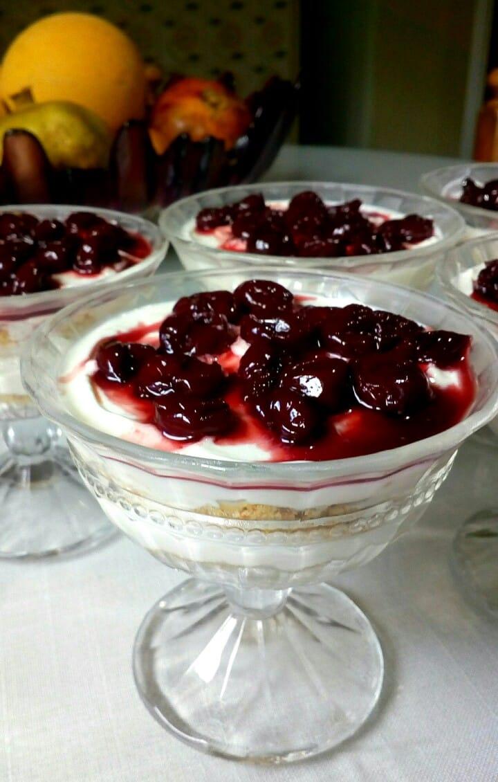 Το εύκολο γλυκό της εβδομάδας: Ατομικά cheesecake χωρίς ζάχαρη