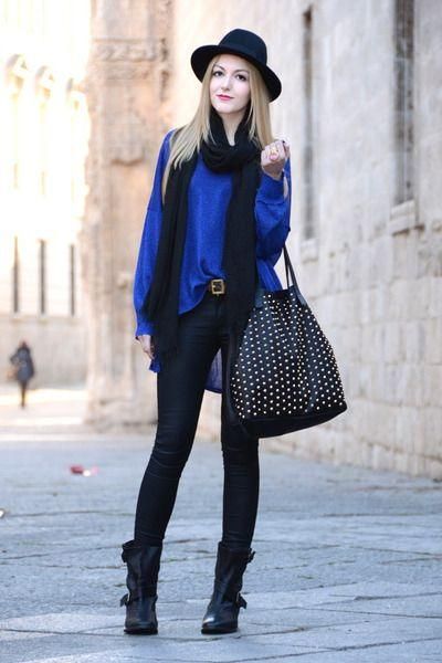 ιδέες-για-να-συνδυάσεις-το-μπλε-και-το-μαύρο-στο-ντύσιμό-σου-Χειμώνας 2023-τάσεις-