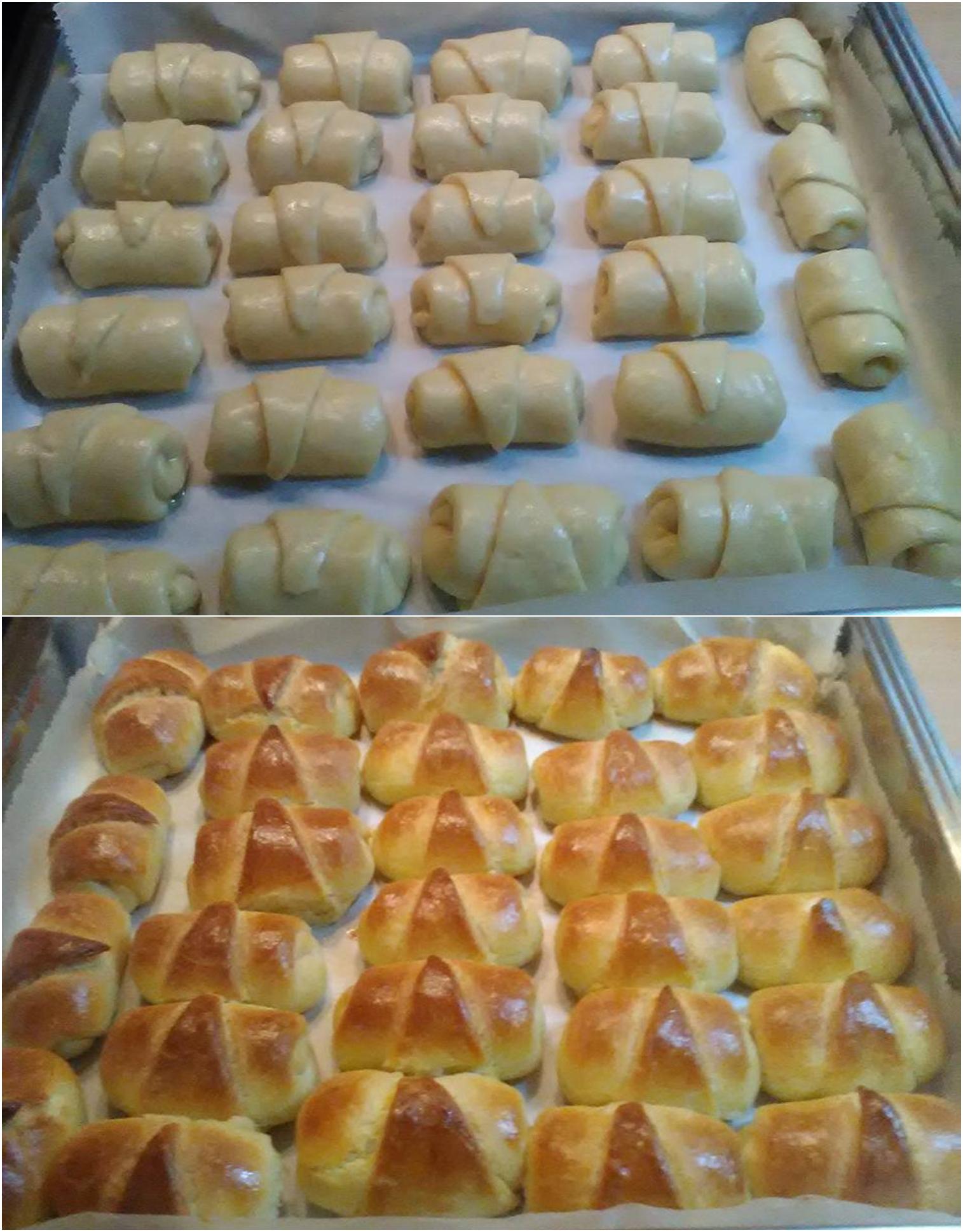 Φουσκωτά τυροπιτάκια για σχολείο