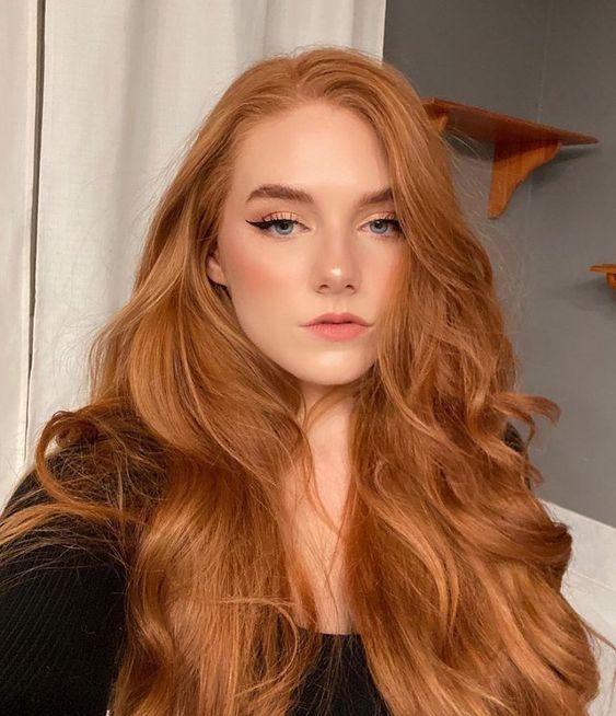 ιδέες-για-πυρόξανθα μαλλιά-Χειμώνας 2022- ιδέες-για-πυρόξανθα μαλλιά-Χειμώνας 2022-