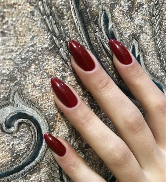 κόκκινα-νύχια Βουργουνδίας-ιδέες- κόκκινα-νύχια Βουργουνδίας-ιδέες-