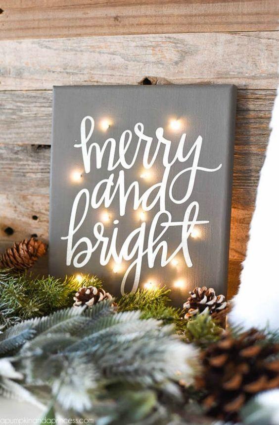 χριστουγεννιάτικα κάδρα-με-φωτάκια-ιδέες-