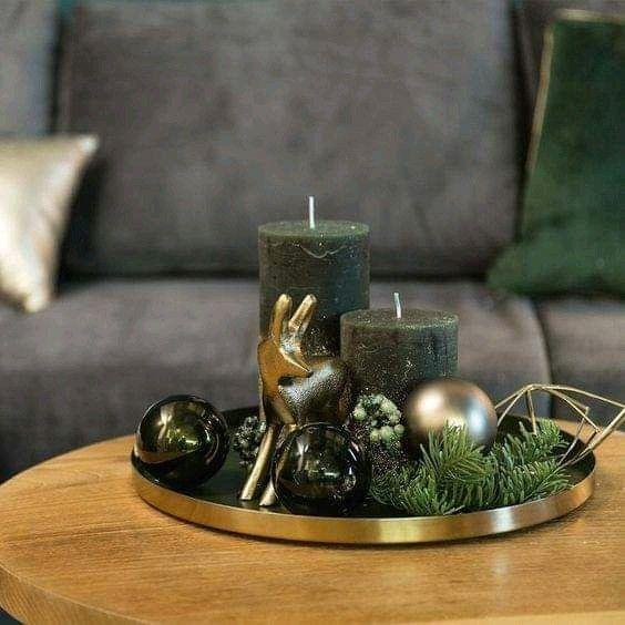 πράσινα-χριστουγεννιάτικα κεριά-ιδέες- πράσινα-χριστουγεννιάτικα κεριά-ιδέες-