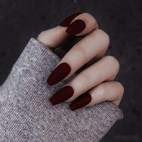 ιδέες-για-ματ νύχια-τον-Χειμώνα 2022- ιδέες-για-ματ νύχια-τον-Χειμώνα 2022-