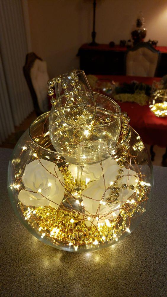 χριστουγεννιάτικες συνθέσεις-με-γυάλα-και-κολονάτα ποτήρια-φωτάκια led-ιδέες- χριστουγεννιάτικες συνθέσεις-με-γυάλα-και-κολονάτα ποτήρια-φωτάκια led-ιδέες-