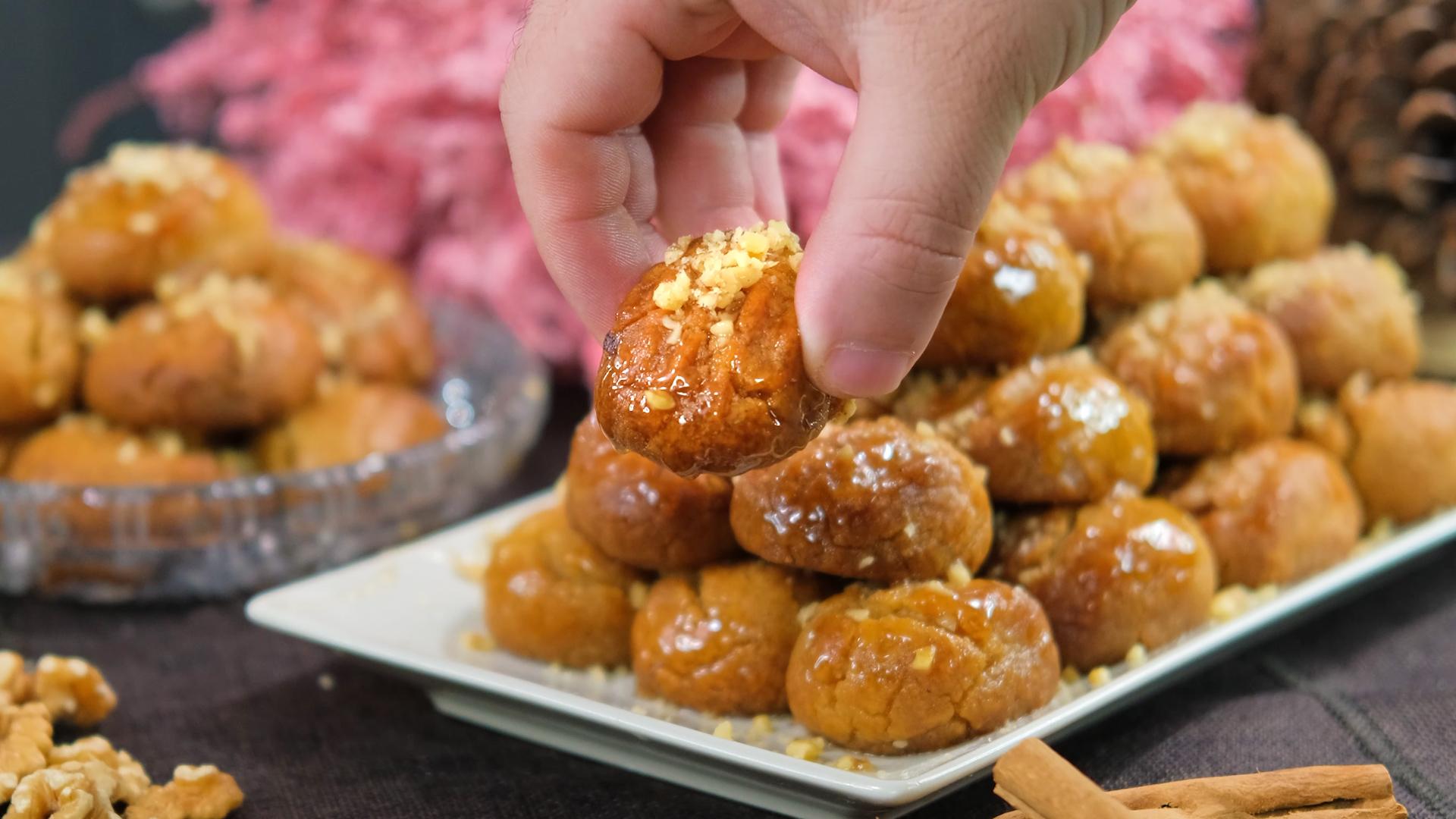 συνταγή-για-μελομακάρονα-χωρίς σιμιγδάλι-