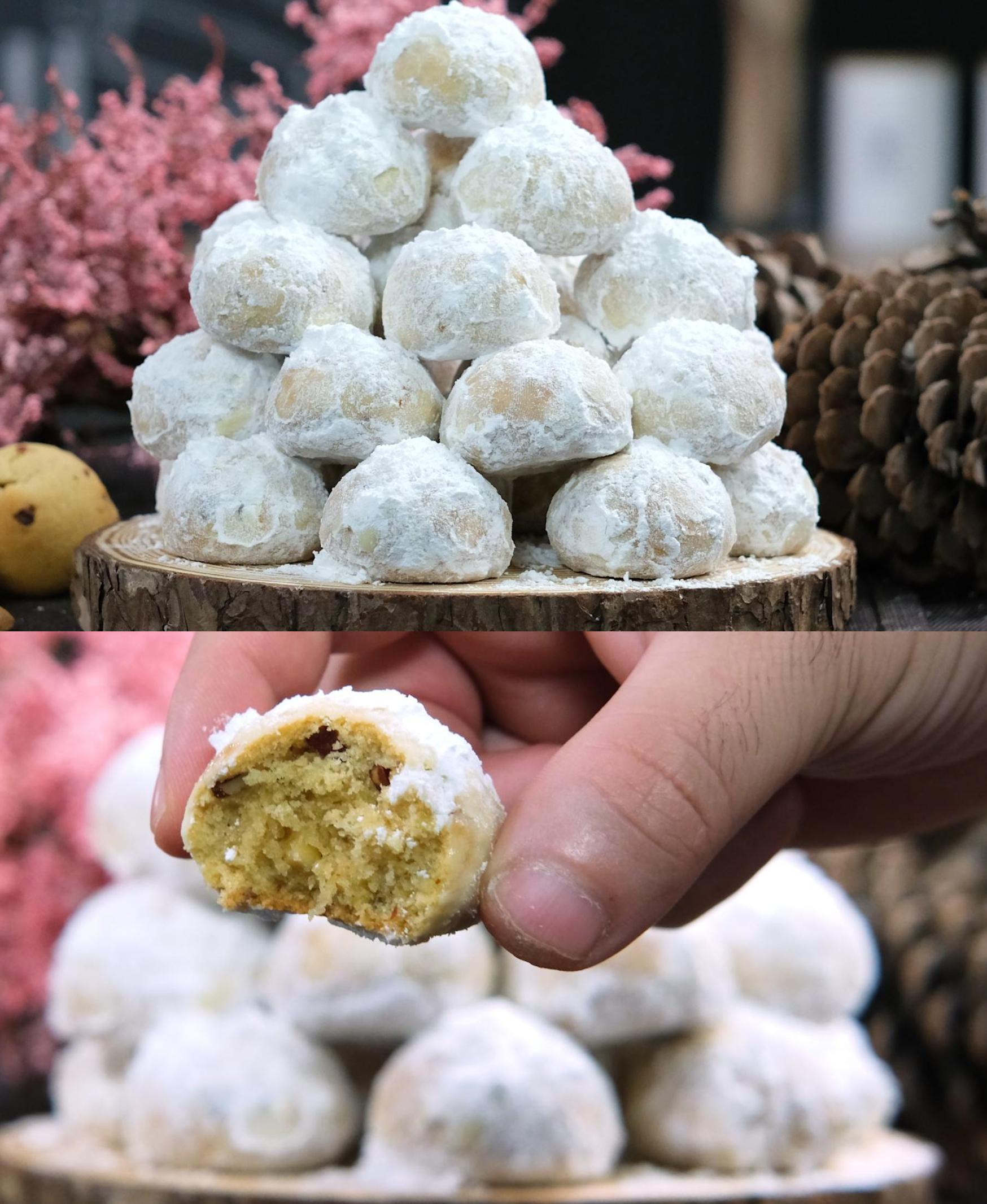 Τριφτοί κουραμπιέδες με λάδι