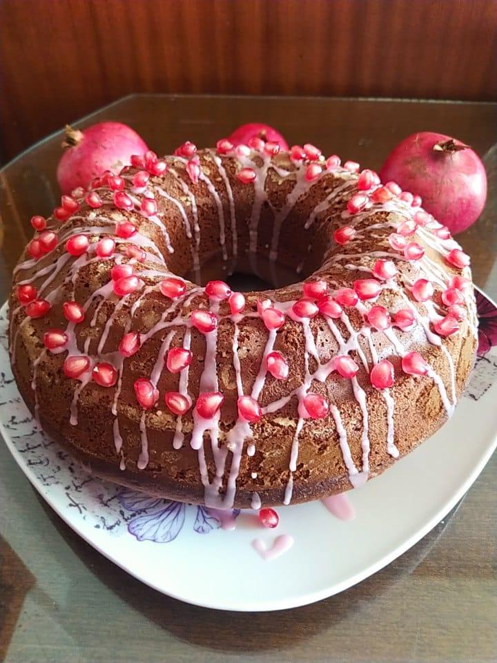 χριστουγεννιάτικο κέικ-με-ρόδι-συνταγή- χριστουγεννιάτικο κέικ-με-ρόδι-συνταγή-