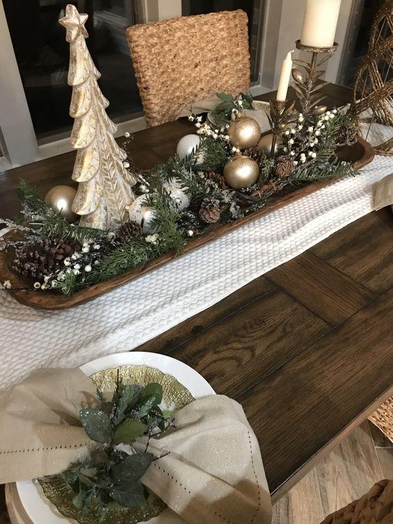 χριστουγεννιάτικη διακόσμηση-στο-τραπέζι-με-κουκουνάρια-ιδέες- χριστουγεννιάτικη διακόσμηση-στο-τραπέζι-με-κουκουνάρια-ιδέες-