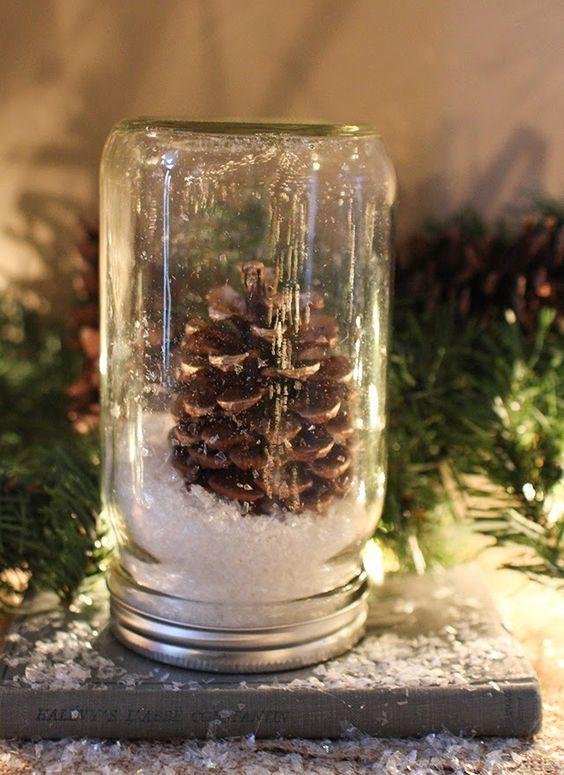 χριστουγεννιάτικο διακοσμητικό-από-βάζο-με-ψεύτικο χιόνι-και-κουκουνάρι-ιδέες- χριστουγεννιάτικο διακοσμητικό-από-βάζο-με-ψεύτικο χιόνι-και-κουκουνάρι-ιδέες-