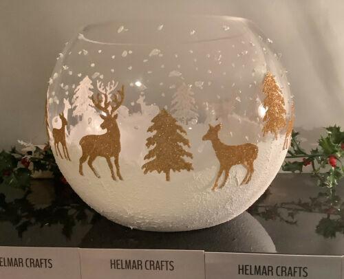 Ιδέες Χριστουγεννιάτικης διακόσμησης με στρογγυλές γυάλες