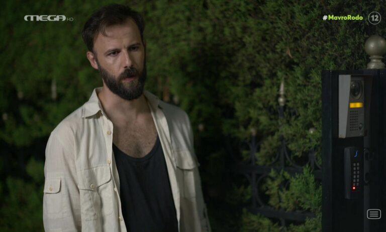 Μαύρο Ρόδο: Ο Σαράντος μαθαίνει πως σκότωσαν τον πατέρα του και τον λόγο και συγκλονίζεται