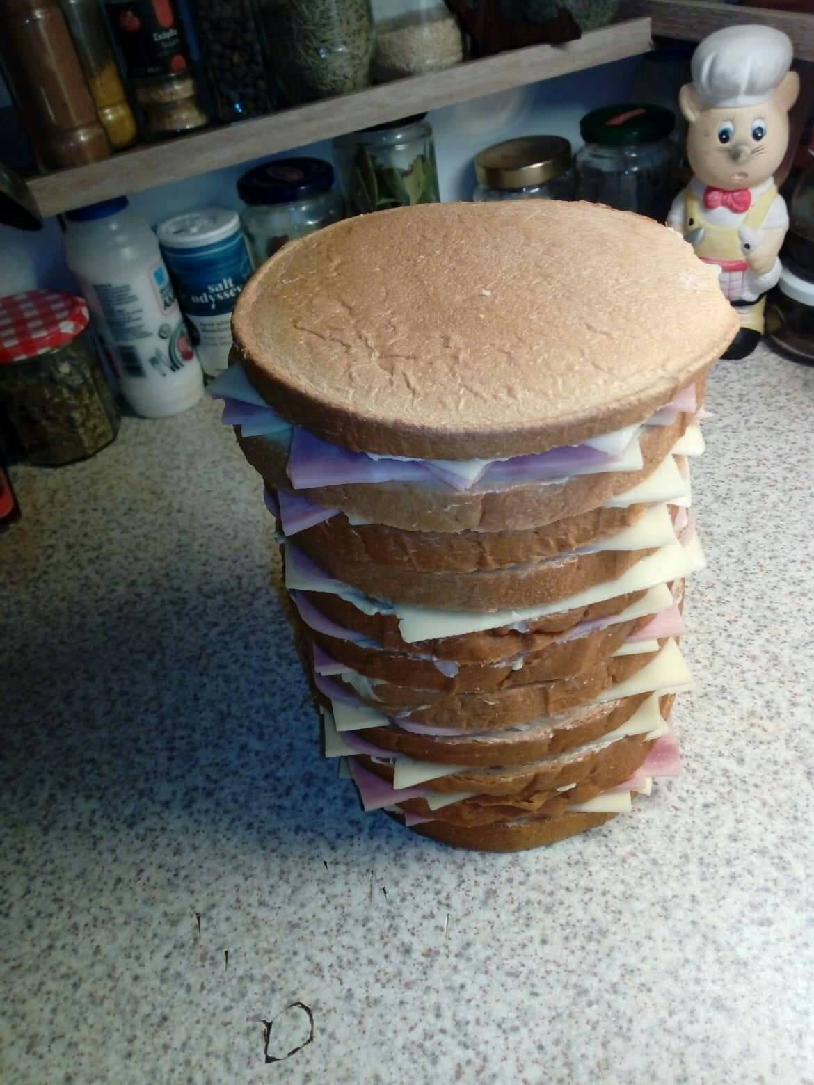 Μπόμπα-από-ψωμί του τοστ-για-το-παιδικό πάρτι-συνταγή-