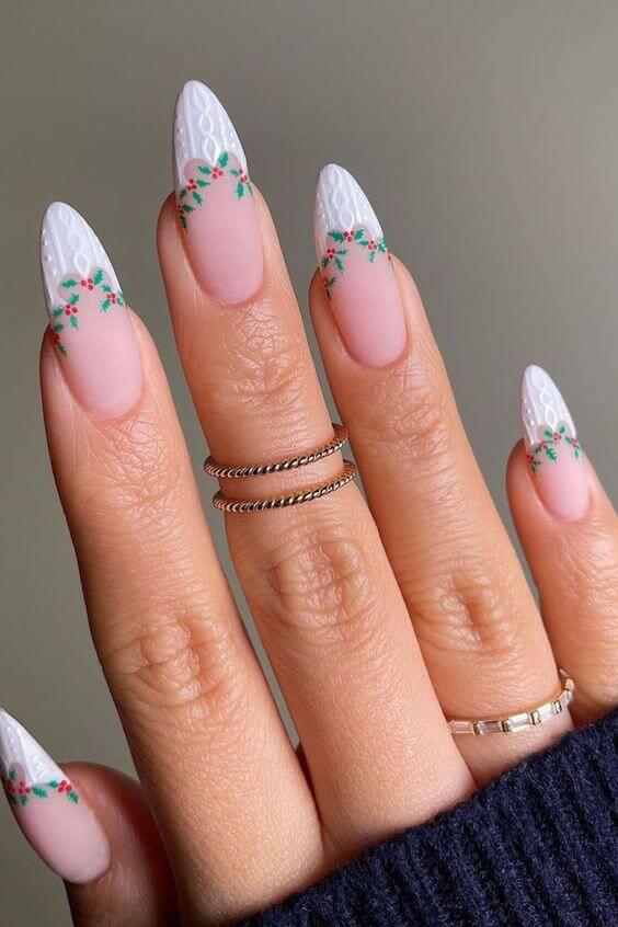 Πράσινα Χριστουγεννιάτικα νύχια 2022 : 12 Κορυφαίες Ιδέες