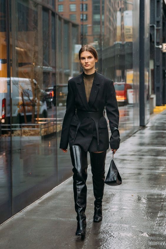 μαύρες-over the knee μπότες-ιδέες-