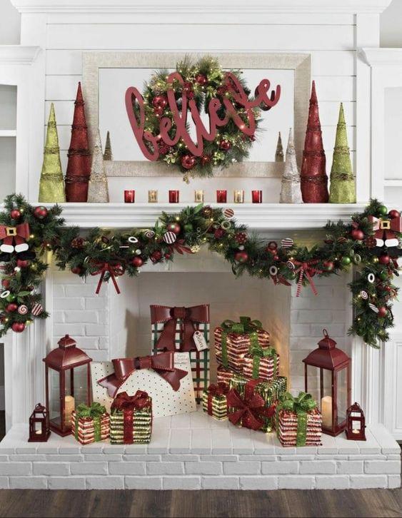 παραδοσιακή-Χριστουγεννιάτικη διακόσμηση-στο-τζάκι-ιδέες- παραδοσιακή-Χριστουγεννιάτικη διακόσμηση-στο-τζάκι-ιδέες-