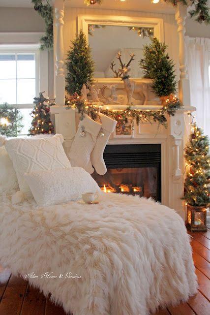 ιδέες-διακόσμησης-στο-τζάκι-Χριστούγεννα 2022- ιδέες-διακόσμησης-στο-τζάκι-Χριστούγεννα 2022-