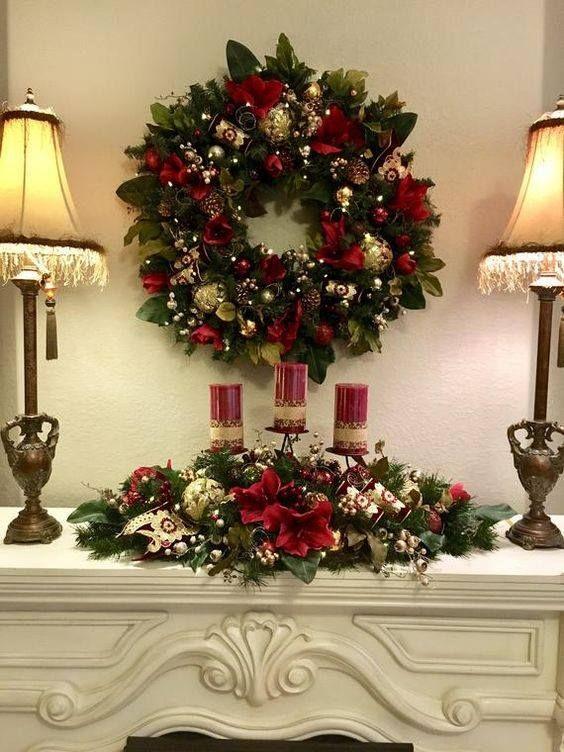 ιδέες-διακόσμησης-στο-τζάκι-Χριστούγεννα 2022- ιδέες-διακόσμησης-στο-τζάκι-Χριστούγεννα 2022-