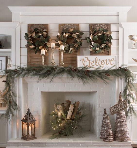 ιδέες-διακόσμησης-στο-τζάκι-Χριστούγεννα 2022- ιδέες-διακόσμησης-στο-τζάκι-Χριστούγεννα 2022-