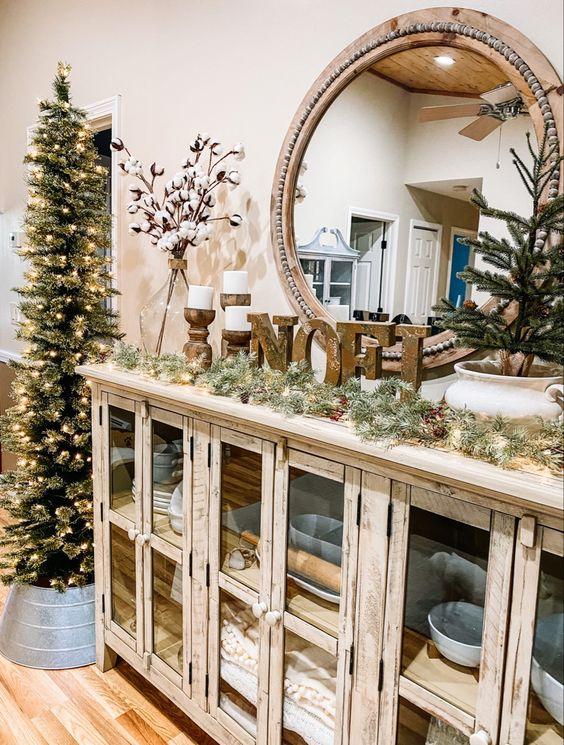 χριστουγεννιάτικες-γιρλάντες-στον-μπουφέ-ιδέες-