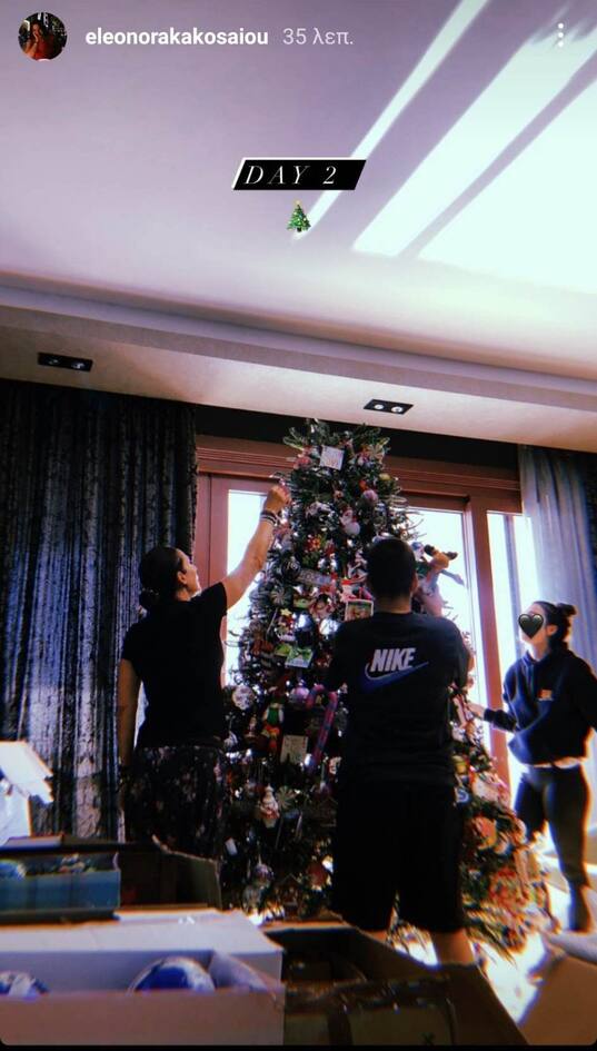 Η οικογένεια Πλούταρχου στόλισε το πιο εντυπωσιακό χριστουγεννιάτικο δέντρο για το 2022 – Φωτογραφίες