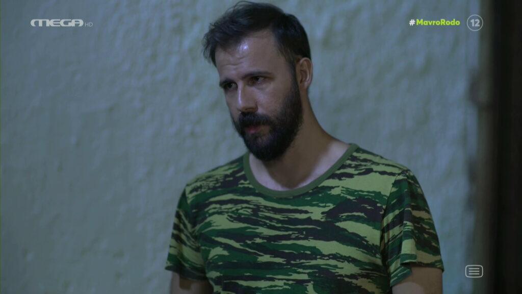 Μαύρο Ρόδο: Ο Σαράντος σοκάρεται από όσα μαθαίνει για τον πατέρα του