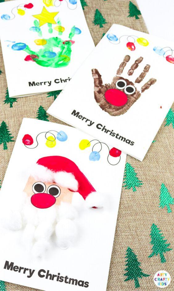 ιδέες-για-χριστουγεννιάτικες-κάρτες-για-παιδιά-ιδέες-Χριστούγεννα 2022-