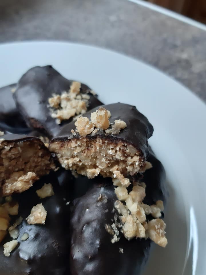 Σοκολατένια-μελομακάρονα-με-βρώμη