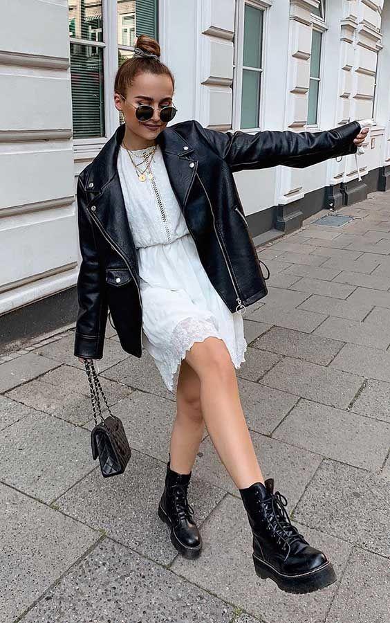 Moto biker ντύσιμο: Η νέα τάση στο γυναικείο ντύσιμο τον Χειμώνα 2023