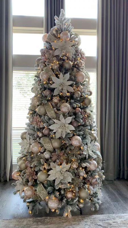 ιδέες-για-στολισμό-στο-χριστουγεννιάτικο δέντρο-με-λουλούδια-Χριστούγεννα 2022- ιδέες-για-στολισμό-στο-χριστουγεννιάτικο δέντρο-με-λουλούδια-Χριστούγεννα 2022-