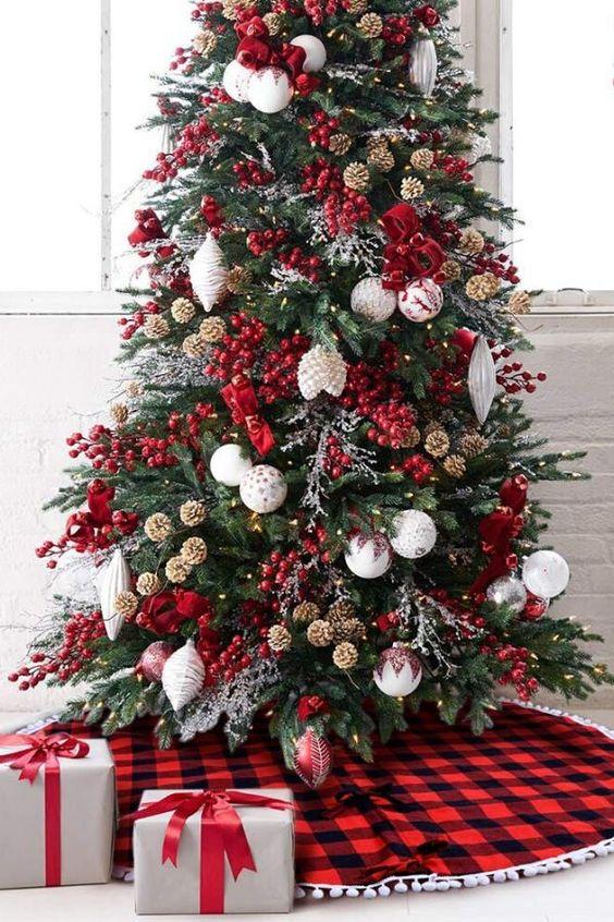 ιδέες-για-να-στολίσεις-το-χριστουγεννιάτικο δέντρο-σε-κόκκινο-Χριστούγεννα 2022- ιδέες-για-να-στολίσεις-το-χριστουγεννιάτικο δέντρο-σε-κόκκινο-Χριστούγεννα 2022-